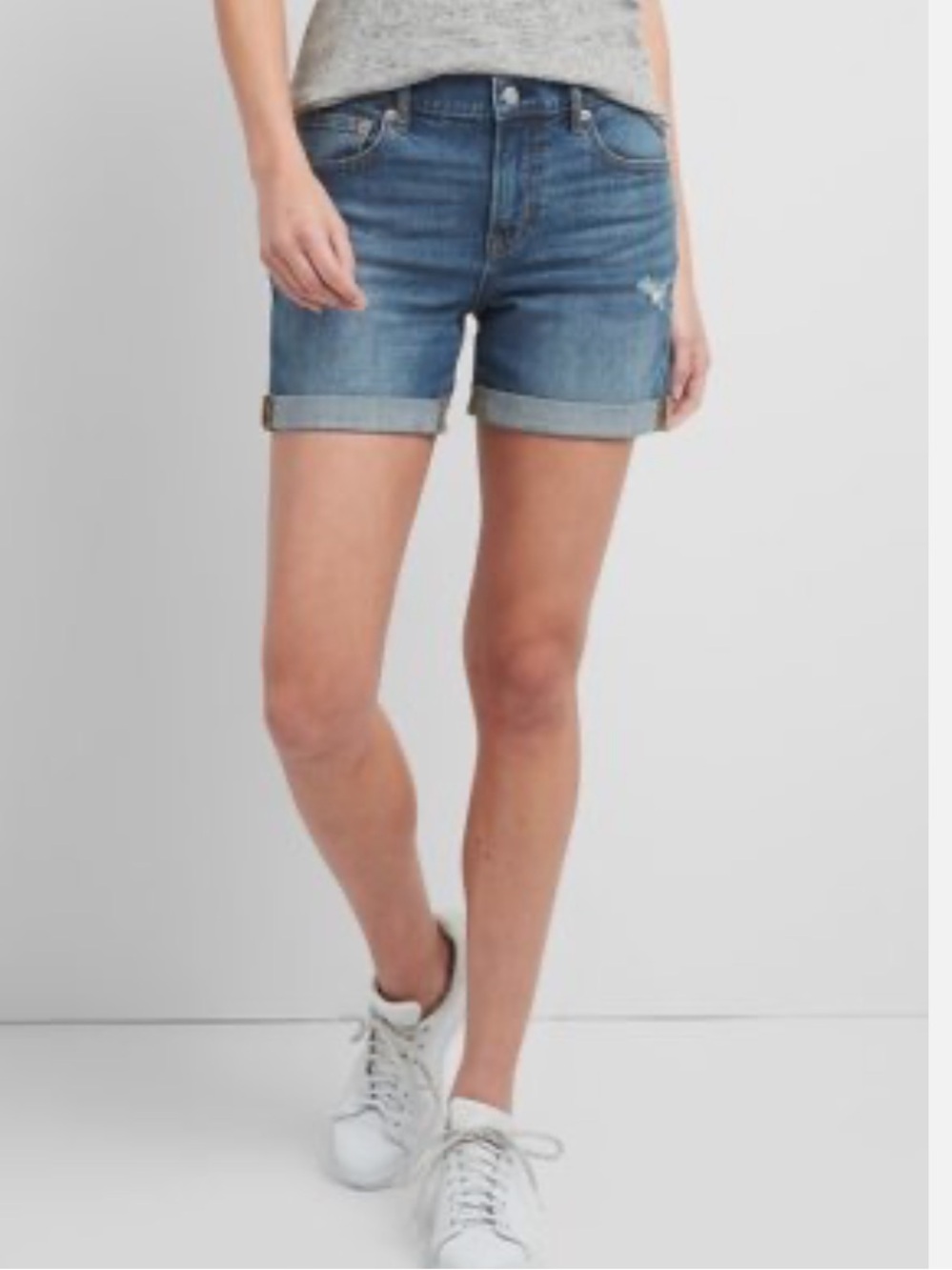 Gap Denim Distressed Shorts, 29